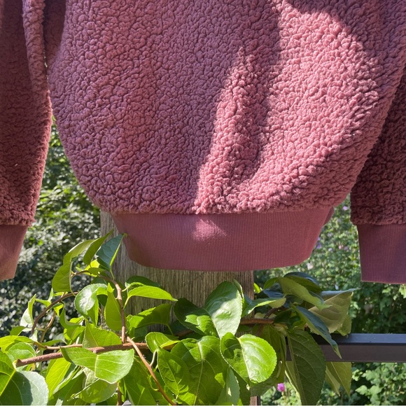 Zip Up Teddy Fleece Jacket - Picture 7 of 8